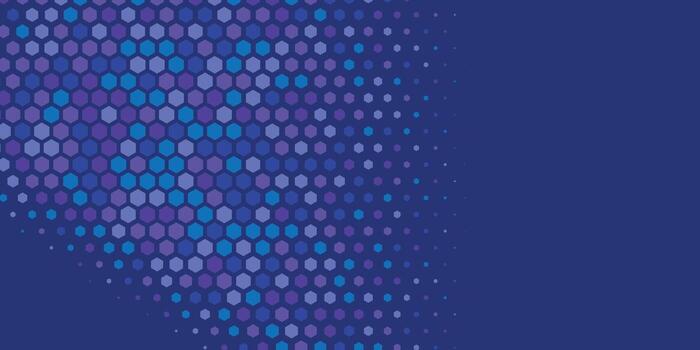 geométrico resumen hexágono dos color antecedentes vector