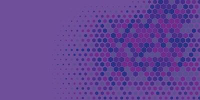 Geometric abstract Hexagon Two Color Background vector