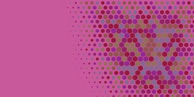 Geometric abstract Hexagon Two Color Background vector