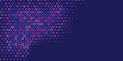 geométrico resumen hexágono dos color antecedentes vector