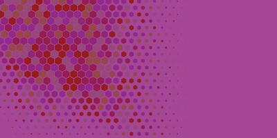 Geometric abstract Hexagon Two Color Background vector