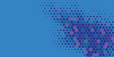geométrico resumen hexágono dos color antecedentes vector