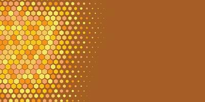 Geometric Multi size Hexagon with multi Color Background vector