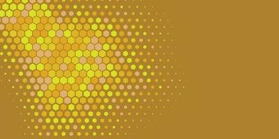 Geometric Multi size Hexagon with multi Color Background vector