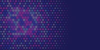 Geometric Multi size Hexagon with multi Color Background vector