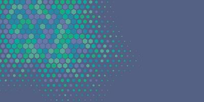 Geometric Multi size Hexagon with multi Color Background vector