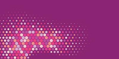 Geometric Multi size Hexagon with multi Color Background vector