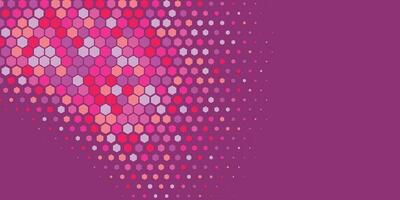 Geometric Multi size Hexagon with multi Color Background vector