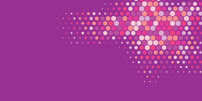 geométrico multi Talla hexágono con multi color antecedentes vector