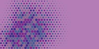 Geometric Multi size Hexagon with multi Color Background vector