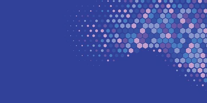 geométrico multi Talla hexágono con multi color antecedentes vector