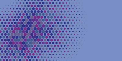 Geometric Multi size Hexagon with multi Color Background vector