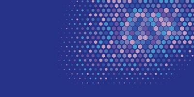 Geometric Multi size Hexagon with multi Color Background vector