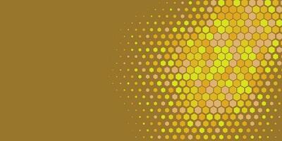 Geometric Multi size Hexagon with multi Color Background vector