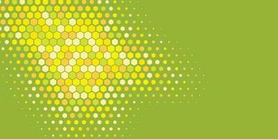 Geometric Multi size Hexagon with multi Color Background vector