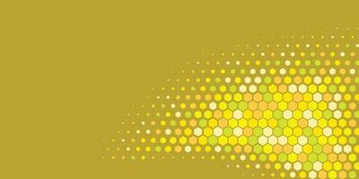 Geometric Multi size Hexagon with multi Color Background vector