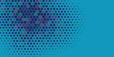 Geometric Multi size Hexagon with multi Color Background vector