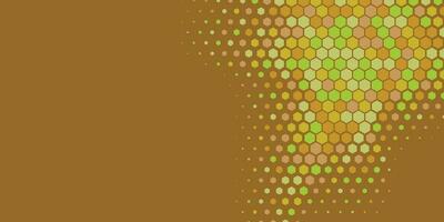 Geometric Multi size Hexagon with multi Color Background vector