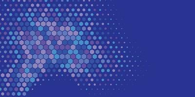 Geometric Multi size Hexagon with multi Color Background vector