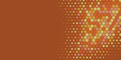 Geometric Multi size Hexagon with multi Color Background vector