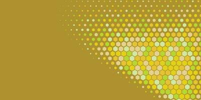 Geometric Multi size Hexagon with multi Color Background vector