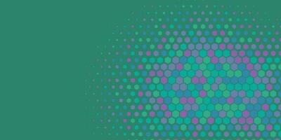 Geometric Multi size Hexagon with multi Color Background vector