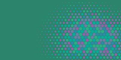 Geometric Multi size Hexagon with multi Color Background vector