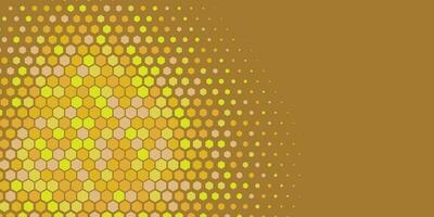 Geometric Multi size Hexagon with multi Color Background vector