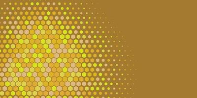 Geometric Multi size Hexagon with multi Color Background vector