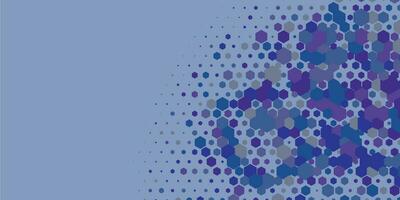 Geometric Multi size Hexagon with multi Color Background vector