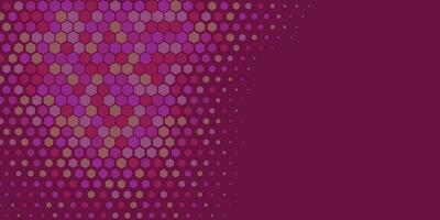 Geometric Multi size Hexagon with multi Color Background vector