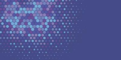 Geometric Multi size Hexagon with multi Color Background vector
