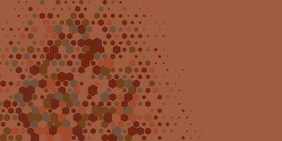 Geometric Multi size Hexagon with multi Color Background vector