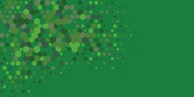 Geometric Multi size Hexagon with multi Color Background vector
