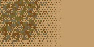 Geometric Multi size Hexagon with multi Color Background vector