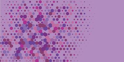 Geometric Multi size Hexagon with multi Color Background vector