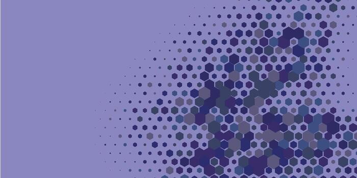 geométrico multi Talla hexágono con multi color antecedentes vector