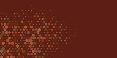 Geometric Multi size Hexagon with multi Color Background vector