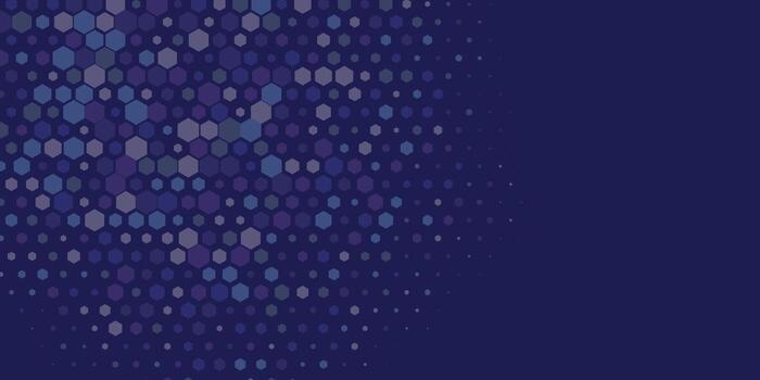 geométrico multi Talla hexágono con multi color antecedentes vector