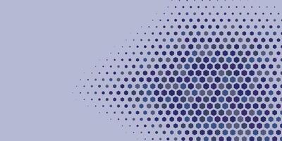 Geometric Multi size Hexagon with multi Color Background vector