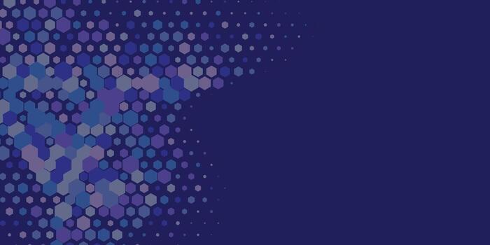 geométrico multi Talla hexágono con multi color antecedentes vector