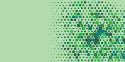 Geometric Multi size Hexagon with multi Color Background vector