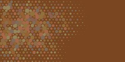 Geometric Multi size Hexagon with multi Color Background vector