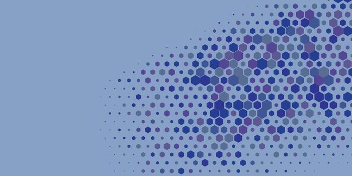 geométrico multi Talla hexágono con multi color antecedentes vector