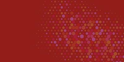 Geometric Multi size Hexagon with multi Color Background vector