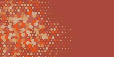 Geometric Multi size Hexagon with multi Color Background vector