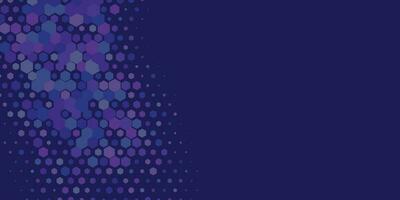 Geometric Multi size Hexagon with multi Color Background vector