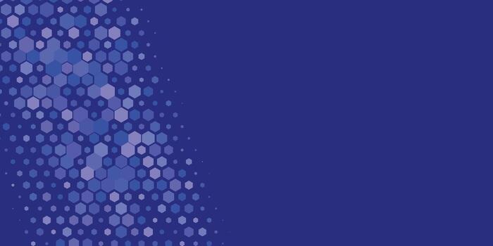 geométrico multi Talla hexágono con multi color antecedentes vector