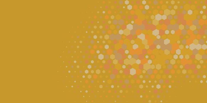 geométrico multi Talla hexágono con multi color antecedentes vector