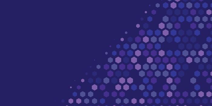 geométrico multi Talla hexágono con multi color antecedentes vector